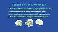 Contoh Slogan Tema Lingkungan Sekolah